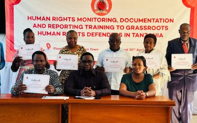 CARING HEARTS (CAHE) ATTENDED TRAINING ON HUMAN RIGHTS MONITORING, DOCUMENTATION AND REPORTING FOR GRASSROOTS HUMAN RIGHTS DEFENDERS CONDUCTED BY THRDC.